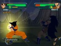 une photo d'Ã©cran de Dragon Ball Z - Budokai sur Nintendo Gamecube